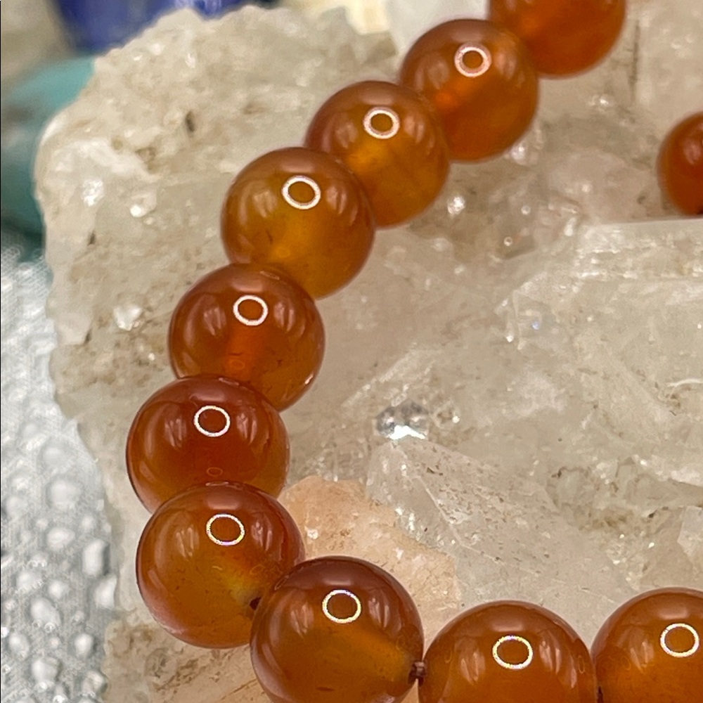 3.19.26-6 Sophisticated Carnelian Bolero Bracelet - Picture 3 of 10